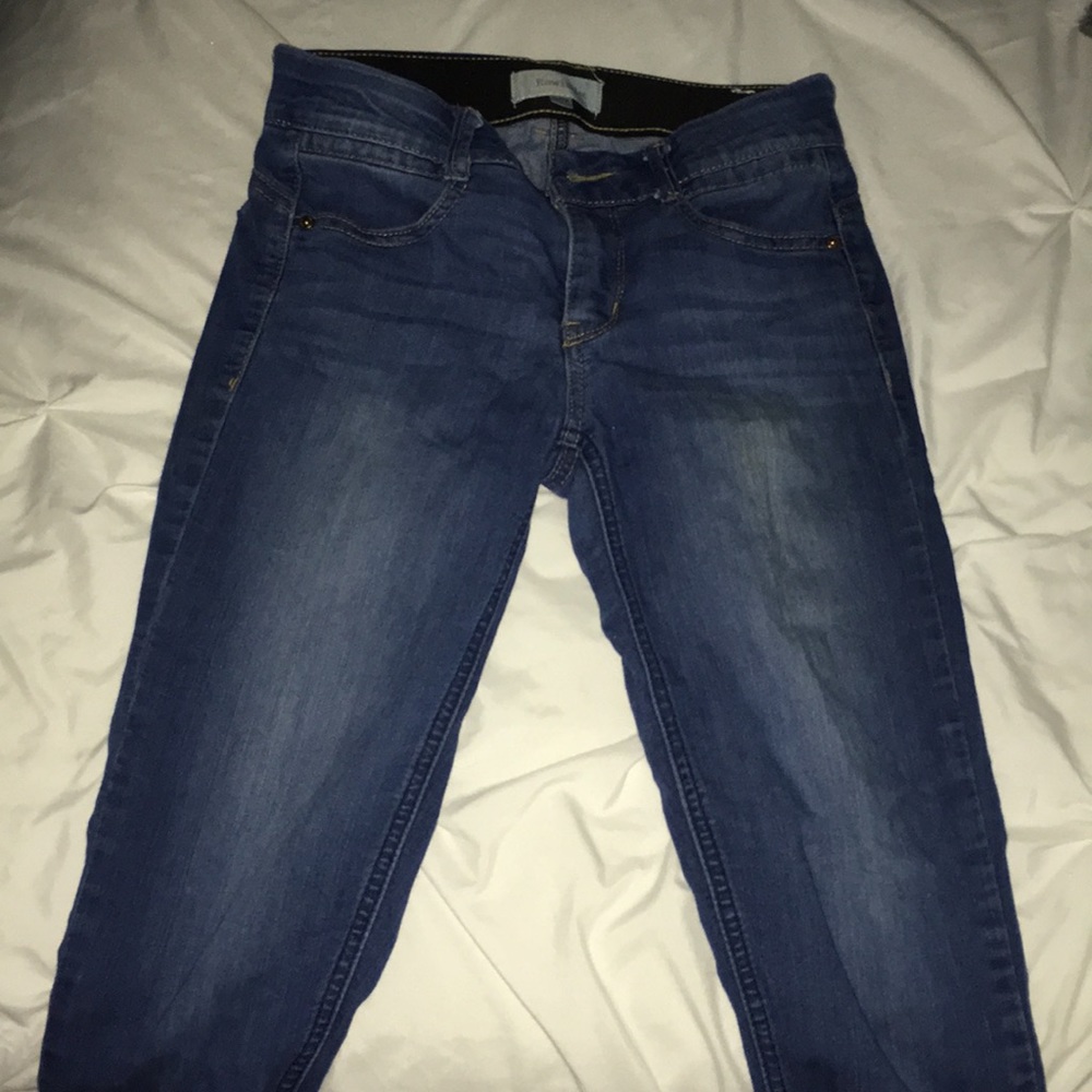 Skinny, high waisted jeggings